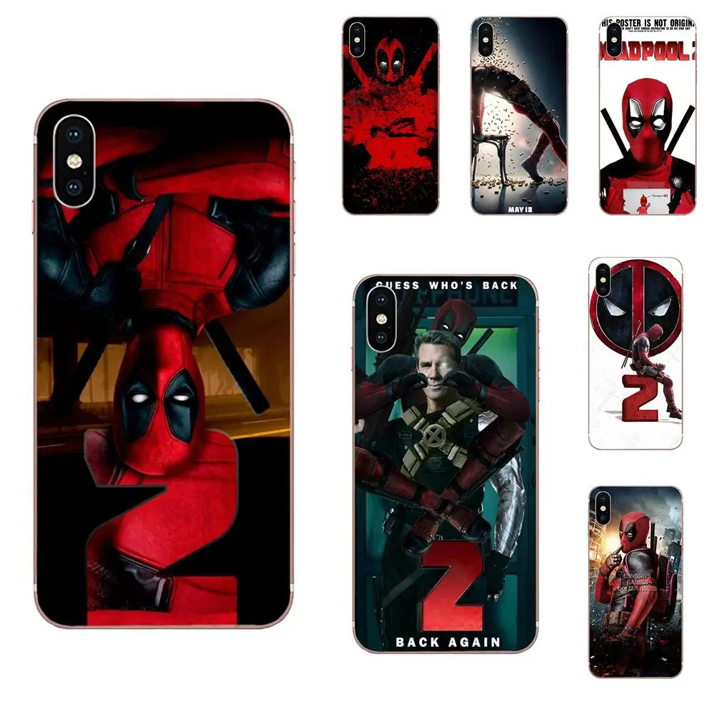 Marvel Deadpool 2 Soft Screen Protector For Galaxy Grand A3 A5 A7 A8 A9 A9S On5 On7 Plus Pro Star 2015 2016 2017 2018 | Мобильные