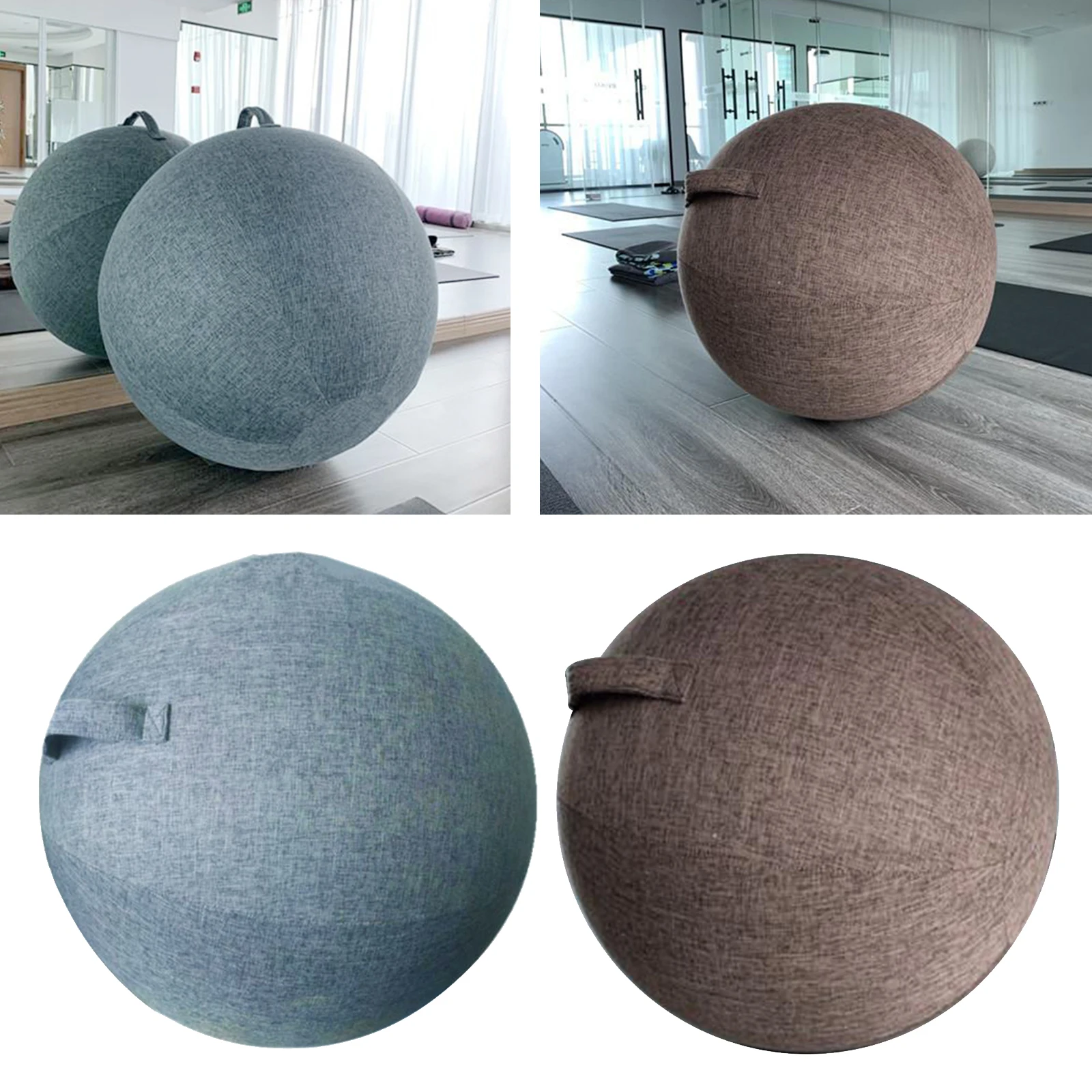 Чехол с мячом для йоги 65 см кресло сидячим пылезащитный чехол | Спорт и