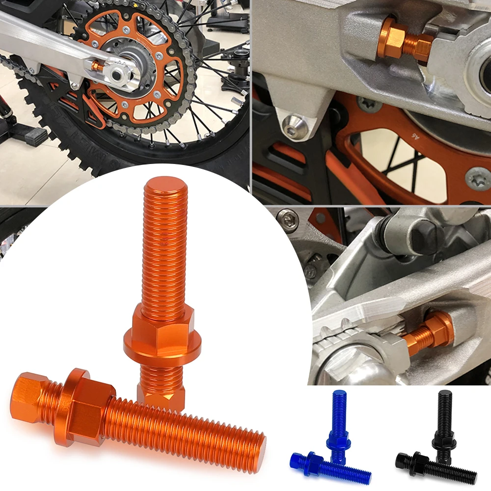 

10mm Rear Axle Blocks Chain Adjuster Bolt Screw For Husqvarna TC FC TX FX TE FE 125 250 300 350 390 450 501 610 701 2014-2021