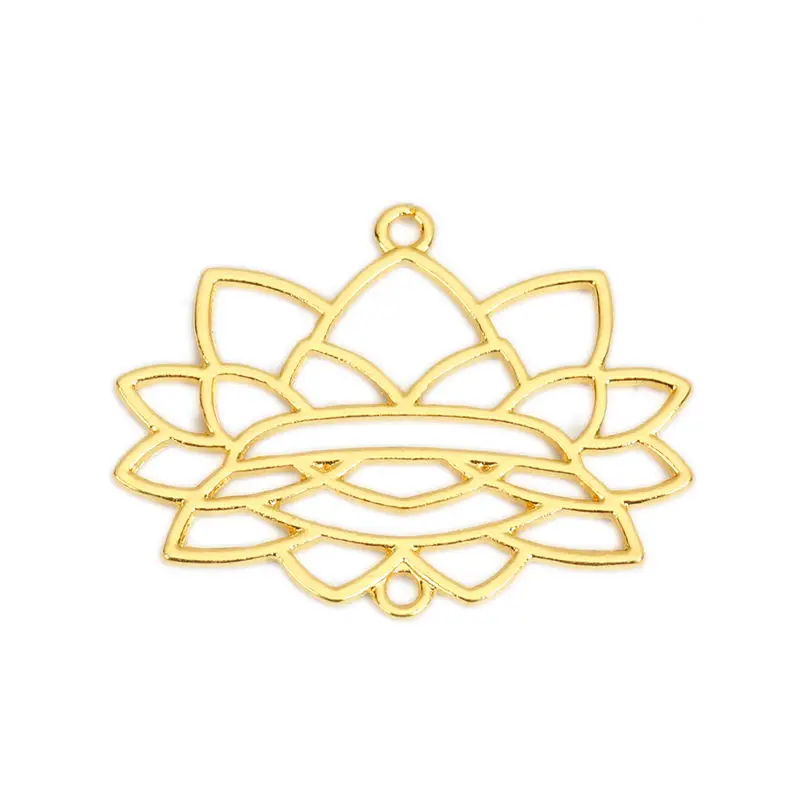 Подвески из цинкового сплава с открытой спиной полимерная рамка коннекторы