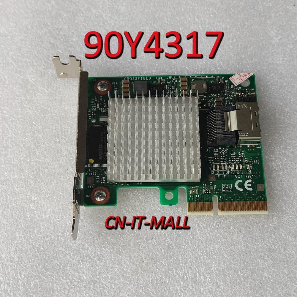 

81Y4492 81Y4494 90Y4317 6GB SAS SATA ServeRAID H1110 RAID Card