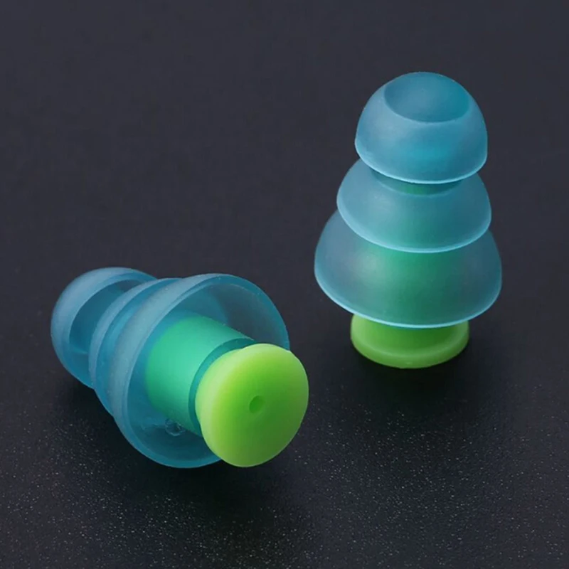 

1Pair Waterproof Soft Swimming Earplugs Nose Clip Case Prevent Water Protection Ear Plug Soft Silicone Swim Dive Supplies