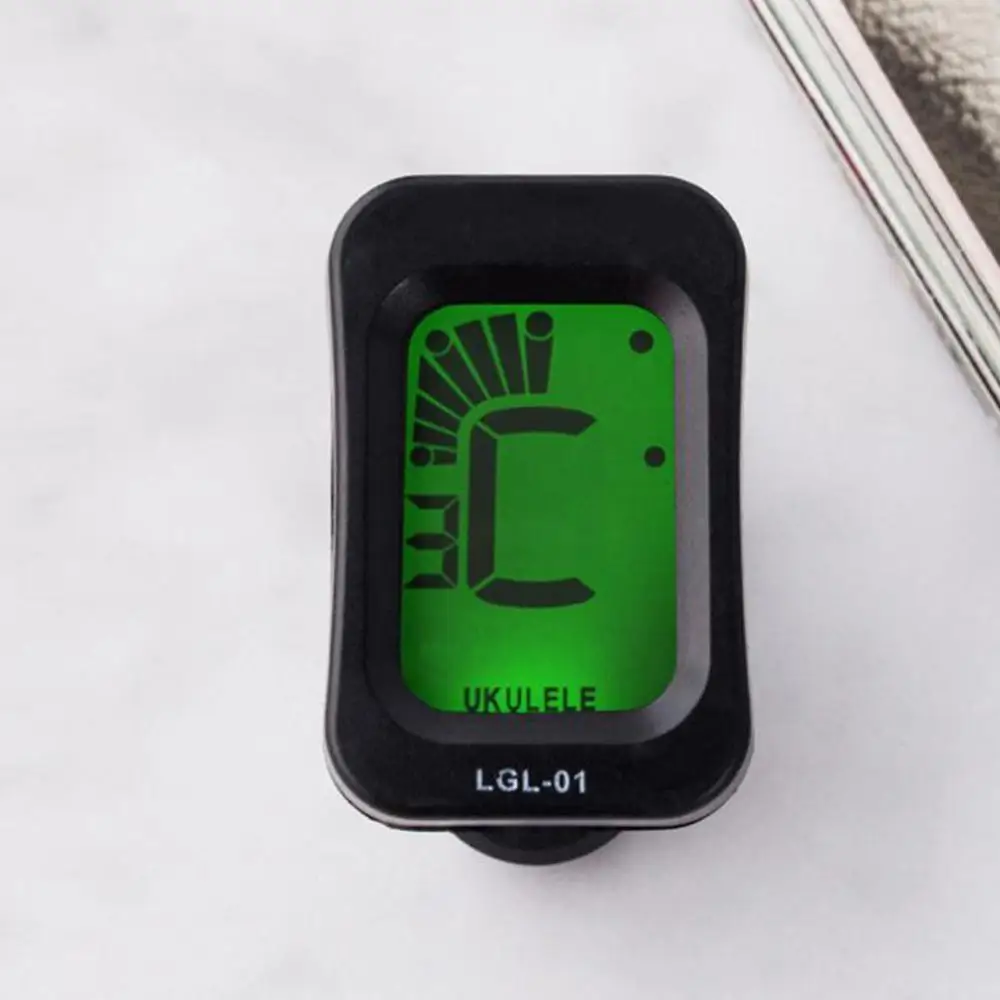 AT-101 AT-01A Digital Clip-on Electric Guitar Tuner Foldable Rotating Clip High Sensitivity Ukulele Parts &amp Accessories | Спорт и