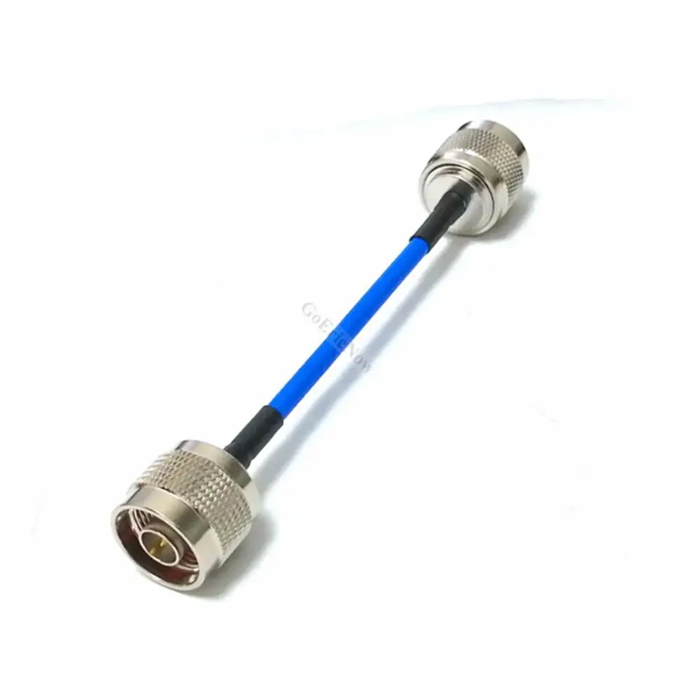 5 pcs RF Coaxial Right Angle /Straight 50ohm N Male to For RG402 Cable Connector (0.1m 0.15m 0.2m) | Обустройство дома
