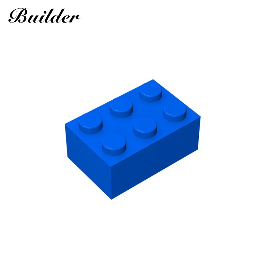 Строительные блоки 3002 базовый высокий кирпич 2x3 MOC часть 10 шт. совместимы со всеми