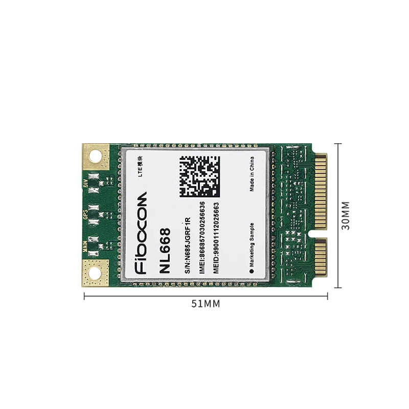 100% новый оригинальный беспроводной модуль Fibocom NL668-JP Mini Pcie 4G Cat4 150 Мбит/с для Японии