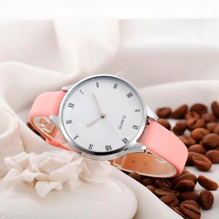 

Fashion Ladies Watch Ladies Watch Watch Ladies Watch 2021 Women Casual Faux Leather Quartz Analog Wrist Watch Zegarek Damski