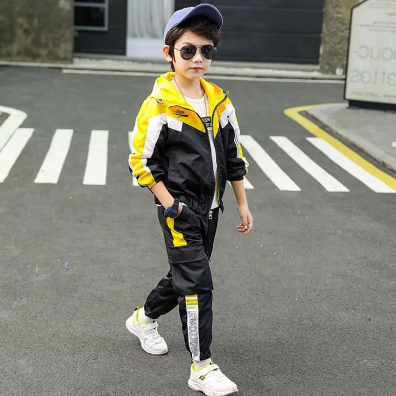 2019 комплект спортивной одежды для мальчиков детские костюмы школьные с