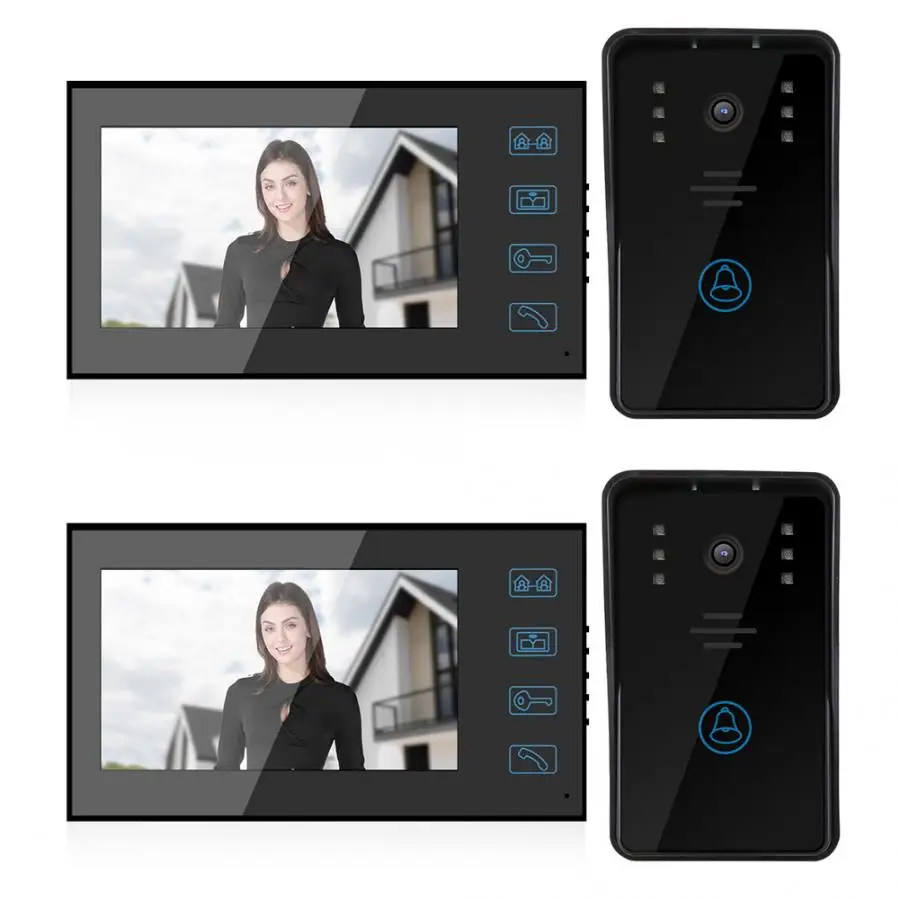 Сенсорная система входа в дверь Chime визуальный ночного видения