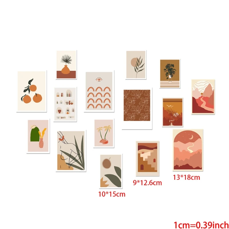 15 шт. настенные коллажи эстетические картины декор для спальни настенный