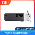 Лазерный проектор Xiaomi Mijia Mi, 2400 ANSI-люмен, 1920*1080P Full HD, проектор для домашнего кинотеатра, проектор MIUI для Android, Wi-Fi