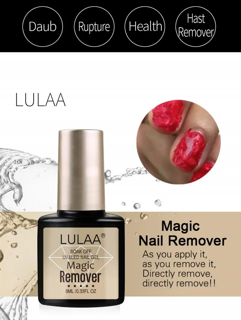 1 шт. гель для ногтей удаления био Гели Soak Off лаки Гель лак взрыв праймер 2 3 минуты