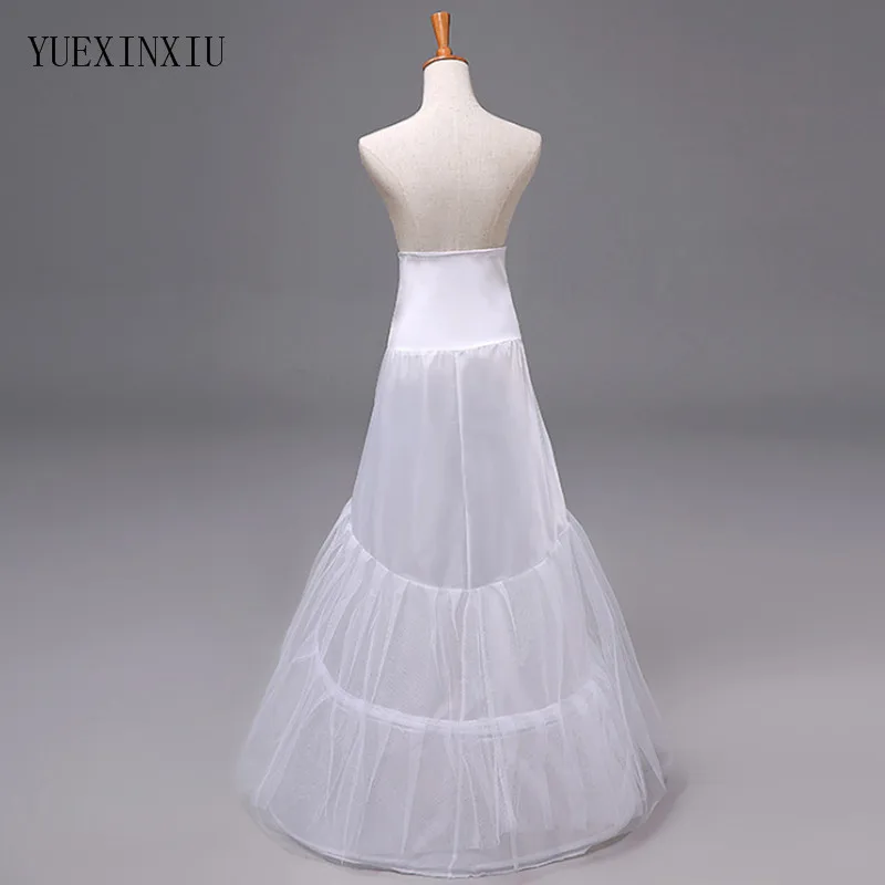 

Cheap Mermaid Wedding Petticoats Vintage Bridal Underskirt Crinolines Petticoats for Mermaid Wedding Dresses