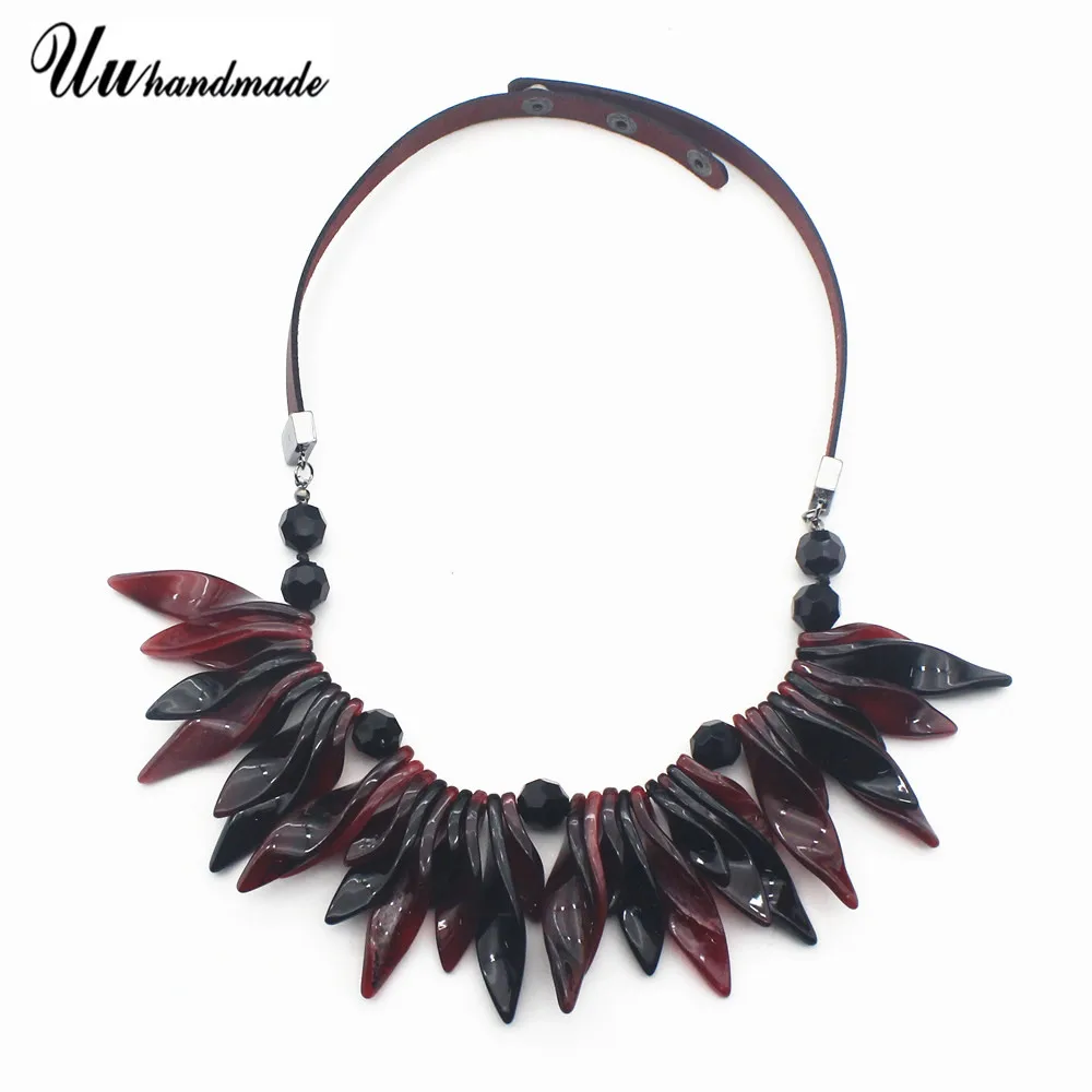 Массивные ожерелья-чокеры Винтажное колье женская бижутерия в стиле стимпанк