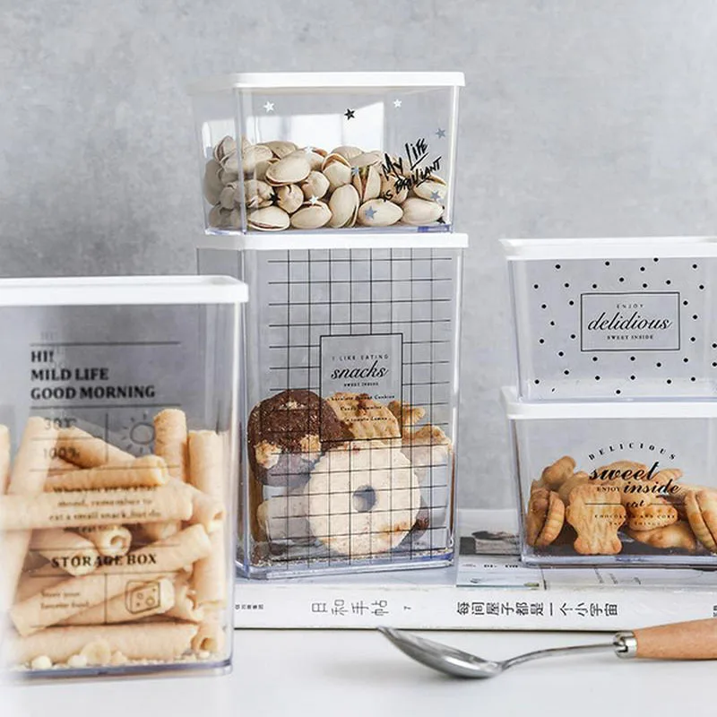 Скандинавский прозрачный акриловый ящик для хранения высококачественный