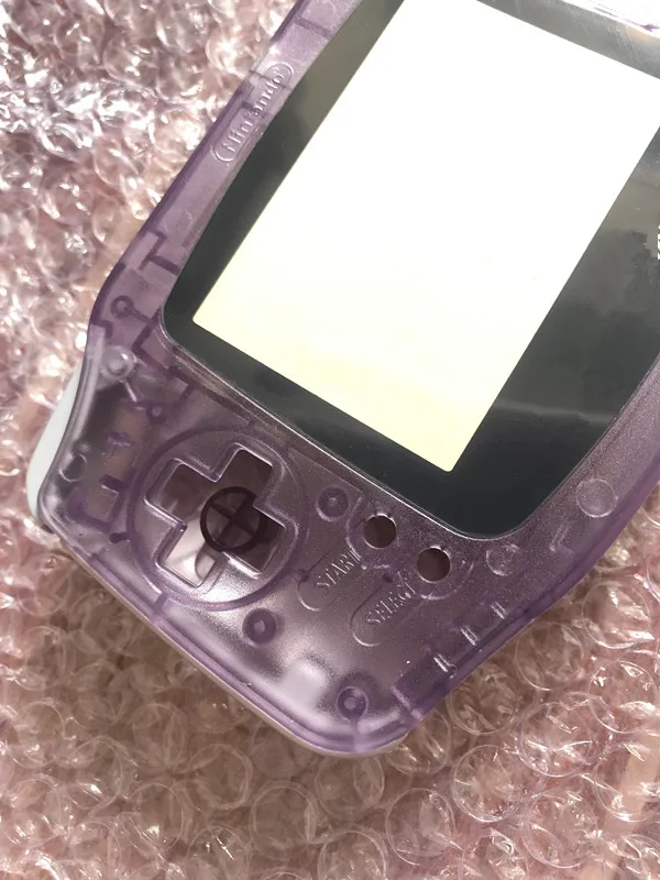 Рождественский Подарочный корпус для консоли Gameboy Advance чехол прозрачный