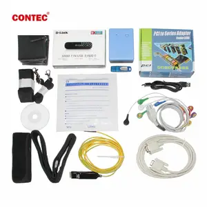 CONTEC CONTEC8000S Беспроводная тренировка стресс ЭКГ система анализа машина ПК программное обеспечение EMS Бесплатная доставка