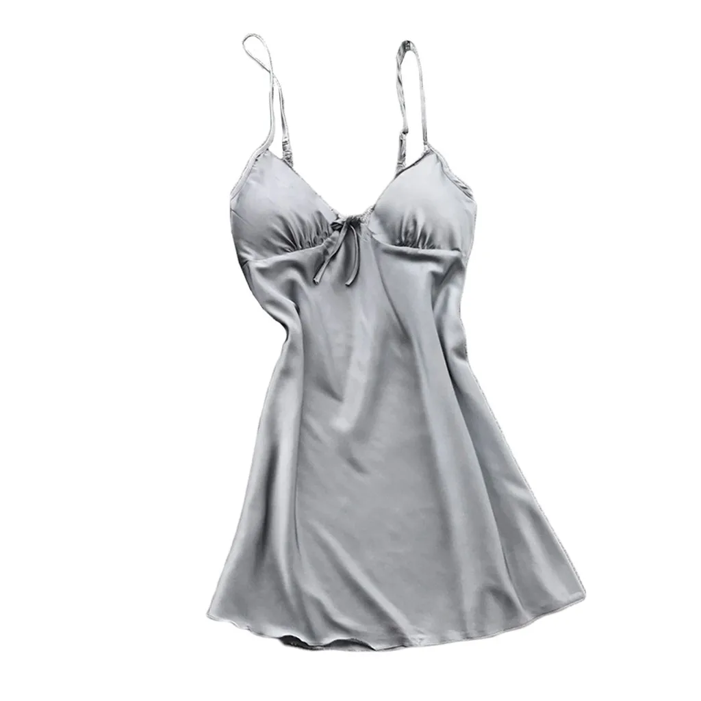 Женское шелковое нижнее белье из пятнистого кружева ночная рубашка халат одежда