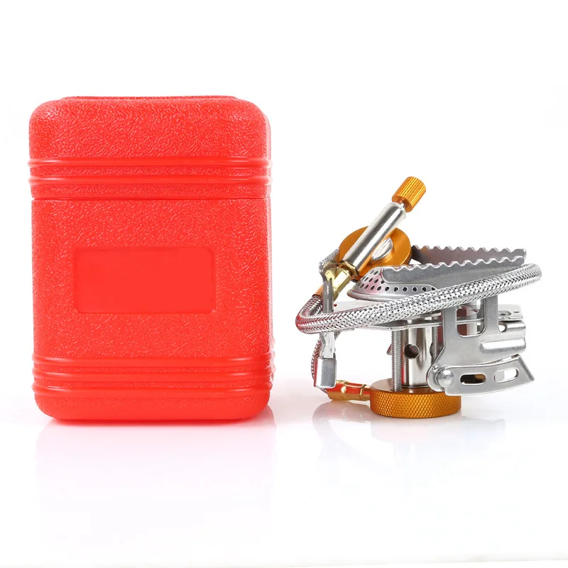 

Outdoor camping stove head stove Large fire split gas stove with electronic fire picnic stove