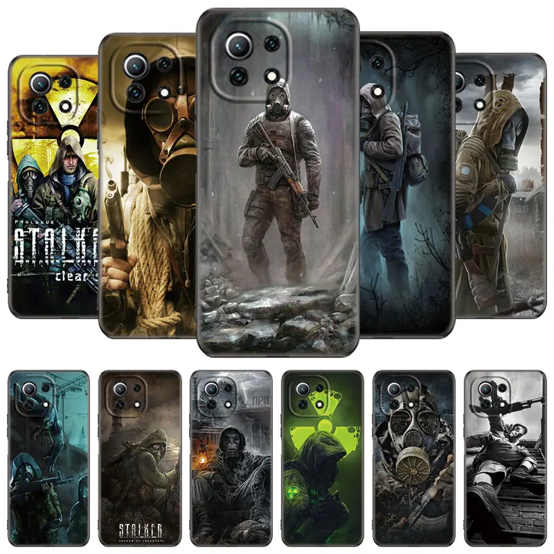 stalker clear sky phone case for xiaomi mi redmi poco x3 nfc gt f3 m3 10t 11t 7 7a k20 k40 pro 11i a2 11 lite civi black cover free global shipping