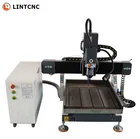 Мини-фрезерный станок с ЧПУ LINTCNC 4040 кВт, новый дизайн, 4 оси 6060 6090 1212 1218