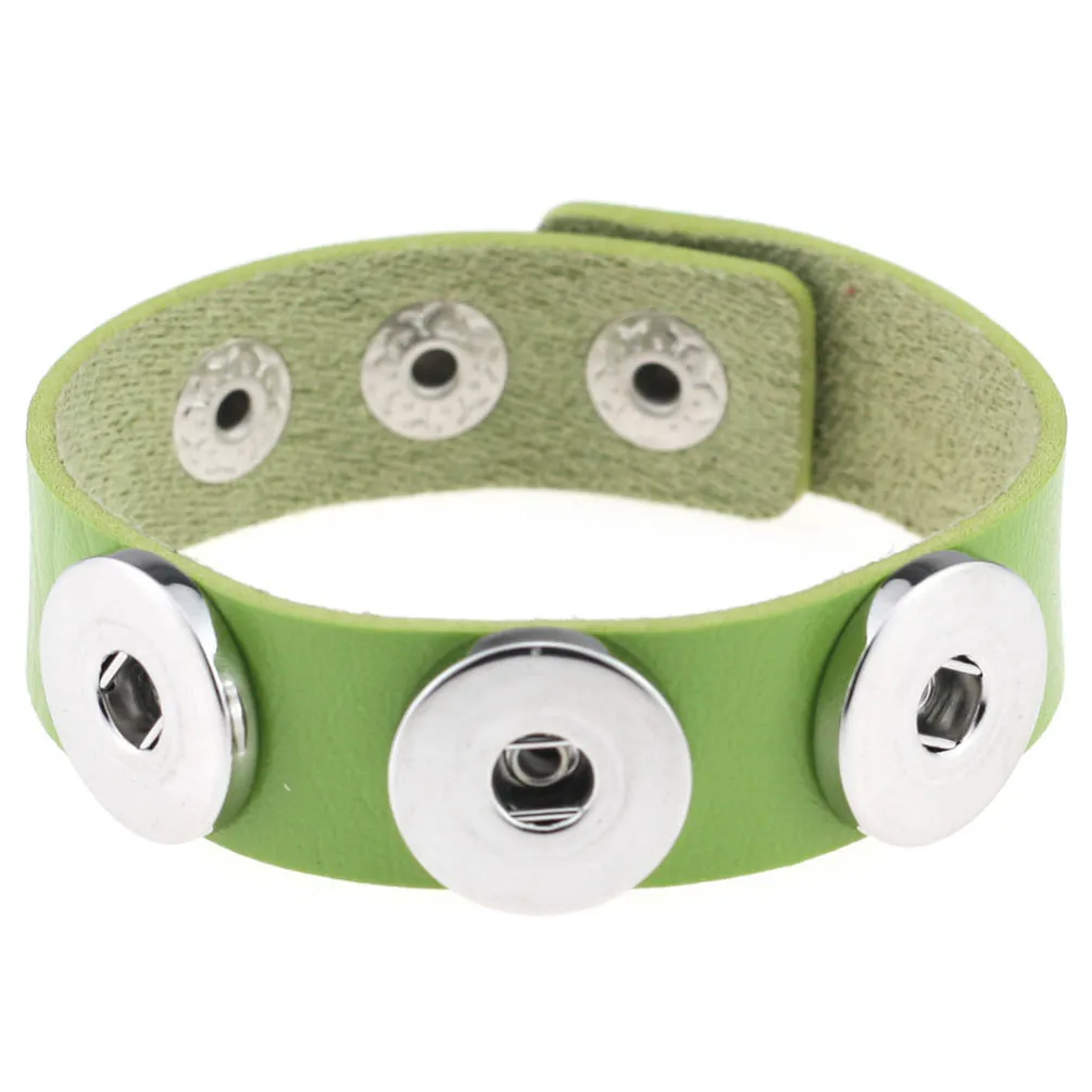 Кожаные браслеты для женщин украшения на кнопках нарукавная повязка Mujer Pulsera Hombre