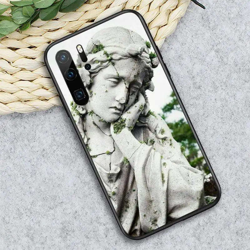 

David statue art pattern Phone Case For Huawei honor Mate P 10 20 30 40 i 9 8 pro x Lite smart 2019 nova 5t