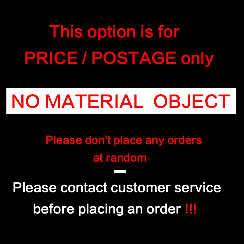 

Разница в доставке указана специально по специальной ссылке. Нет физического значения. Пожалуйста, свяжитесь со службой поддержки клиентов...