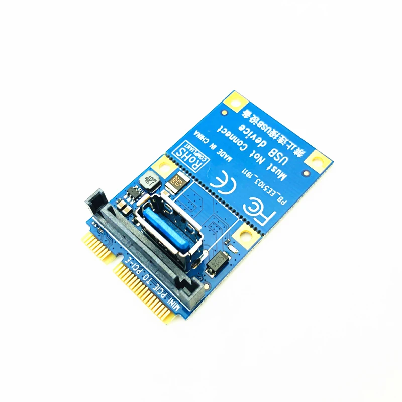 Мини PCIE к PCI-E X4 слот Riser Card Port адаптер ПК графическая карта Коннектор с 60 см USB3.0