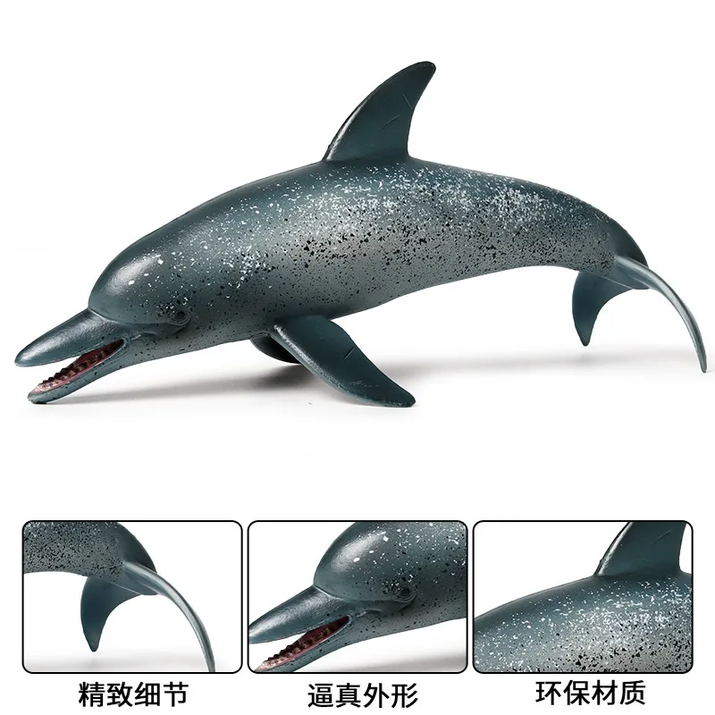 1 шт. новая сущность океан sealife пятнистый дельфин модель Морская жизнь животные