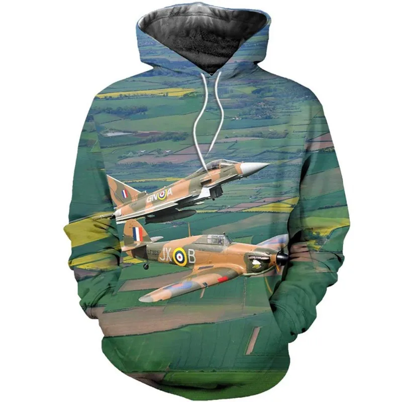 

New Products Fashion Men's Hoodie 3D Printing Air Force Pullover and Sweatshirt Harajuku Street Zip Hoodie Unisex Sweatshirt 01