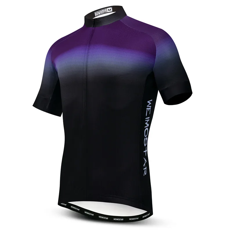 Color 2 Weimostar для мужчин Велоспорт Джерси короткий рукав велосипед рубашка Лето mtb велосипед Джерси Pro команда одежда велосипедная Майо Ciclismo - Цвет: Color 2