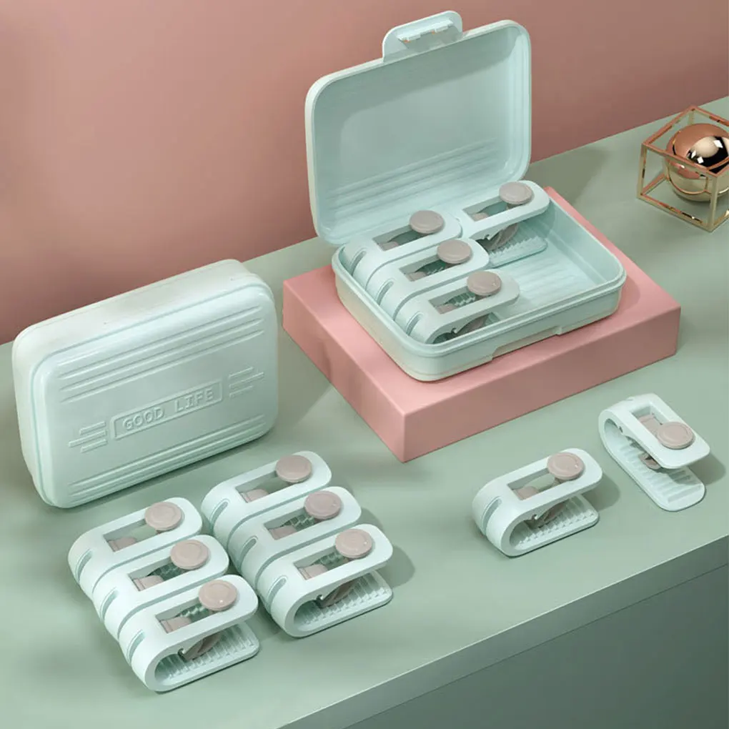 

1/6Pcs Non-slip Quilt Blanket Clip Duvet Quilt Clip Plastic Blankets Fastener Clip Cover Duvet Sheet Fixer Sleep Anti-run Device