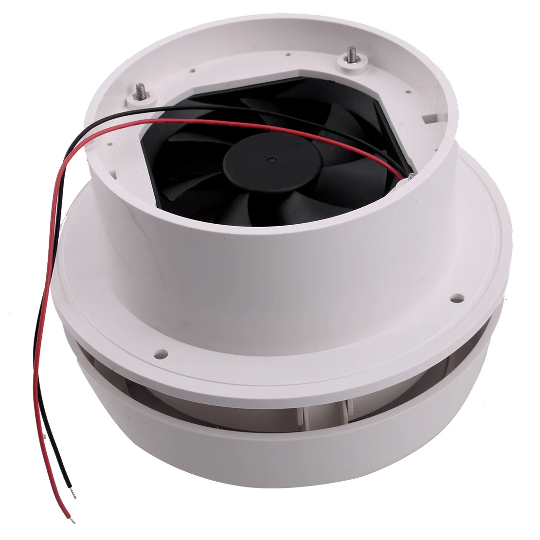 

Universal 1 Set 12V White Roof Air Vent Outlet Fan Fit For RV Camper Travel Trailer 1800Rpm 60CFM
