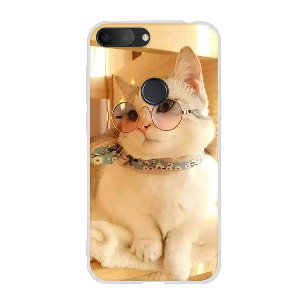 27 Чехол для Alcatel 1 S 1 S с милым рисунком кота из мультфильма, Мягкая силиконовая задняя крышка для Alcatels 1s 5024D, чехол для телефона - Цвет: 27