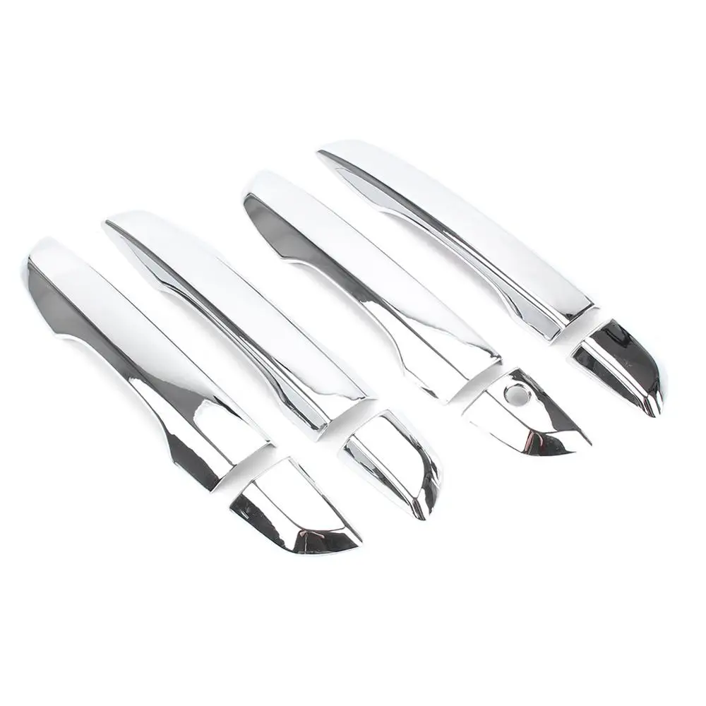 LUCKMART 8 шт./компл. ABS Хромированная Автомобильная боковая дверная ручка Крышка