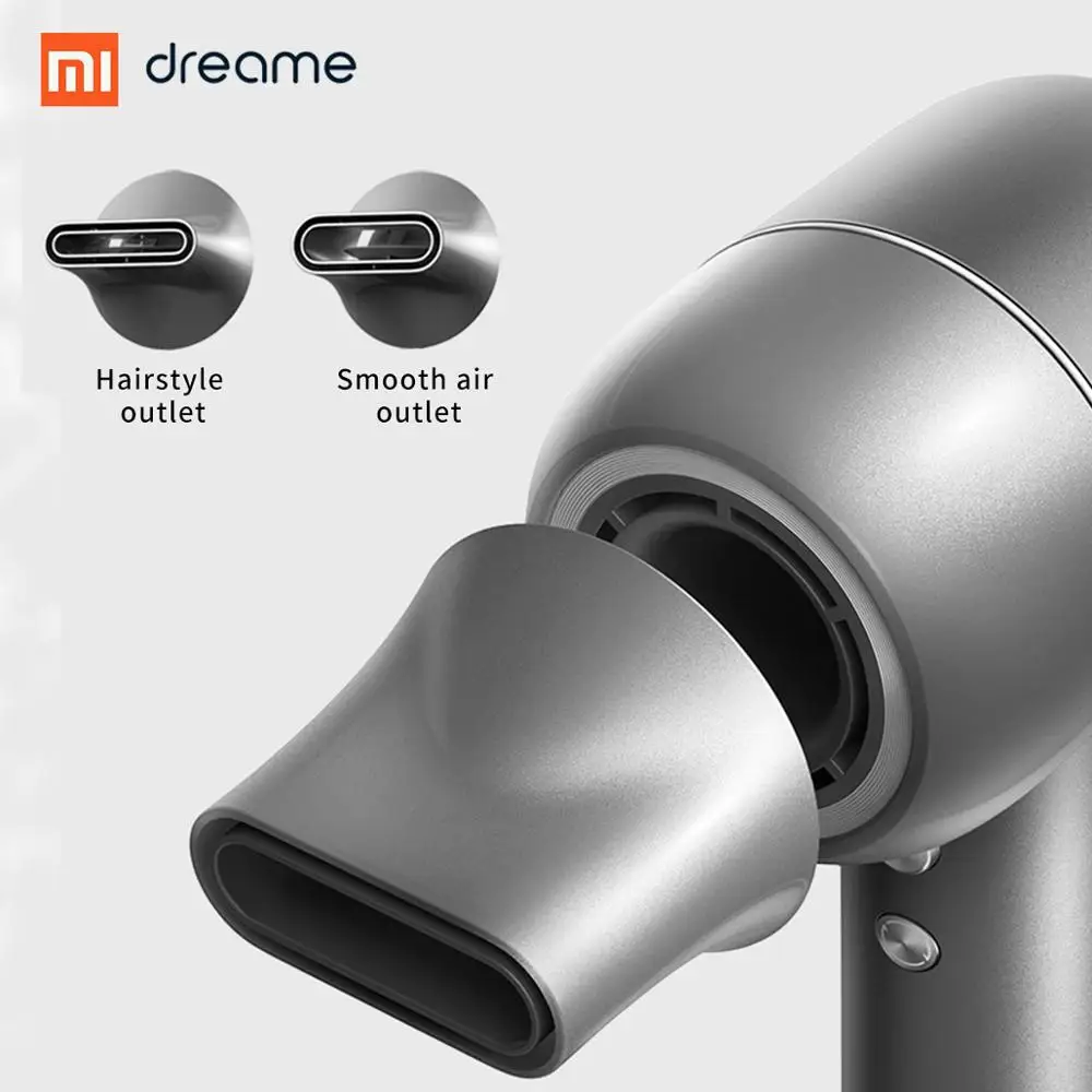 New Xiaomi Dreame Anion Hair Dryer Intelligent Temperature Control Negative Ion Male Female 110,000 rpm Dual Powerful device