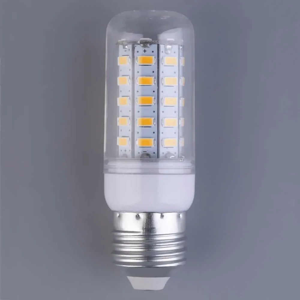 2400LM 48x5730 SMD 110V 15W E27 анти Стробоскопическая Светодиодная лампа Кукуруза теплый