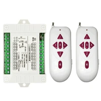 universal dc12v 24v 6ch 6 ch wireless smart remote control switch receiver module and rf transmitter for light garage door opene