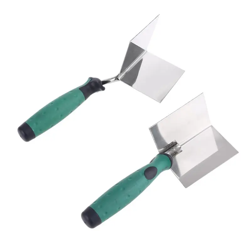 Drywall Inside & Outside Corner Tool Flexes 90 degree Corner Mudding Finish Tool R9UF
