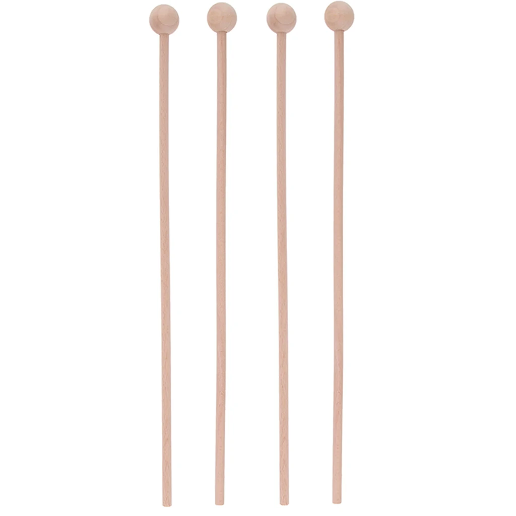 2 пары деревянный язычок ударная палка Mallets аксессуар для инструмента 42 см | Спорт