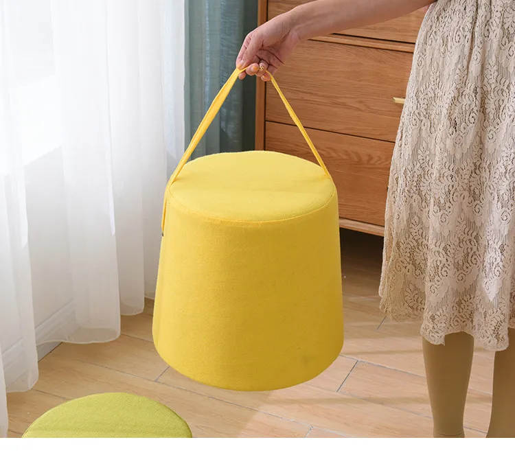 25 см портативный моющийся стул в форме ведра модный домашний для детей и взрослых