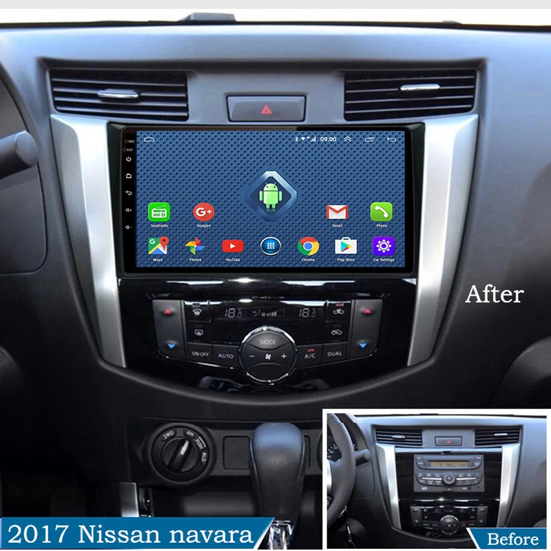 10 дюймов Android 8 0 WI FI полный Netcom умный автомобиль радио видео плеер для Nissan Navara NP300