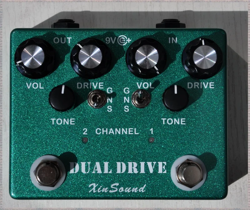 Двухканальная педаль XinSound overdrive | Спорт и развлечения