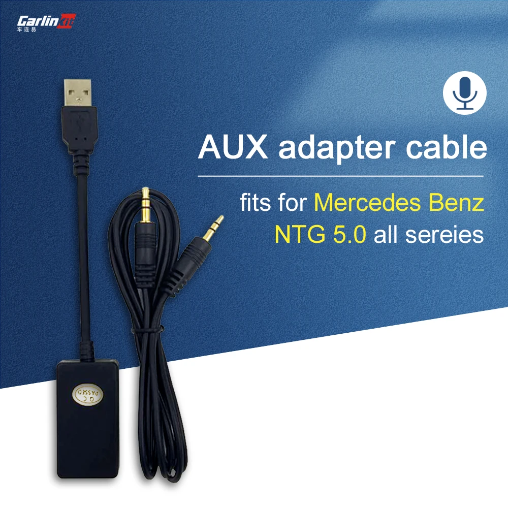 Carlinkit 7-дюймовый автомобильный Экран 3 5 мм аудио Вход AUX USB Выход для Mercedes Benz A класс
