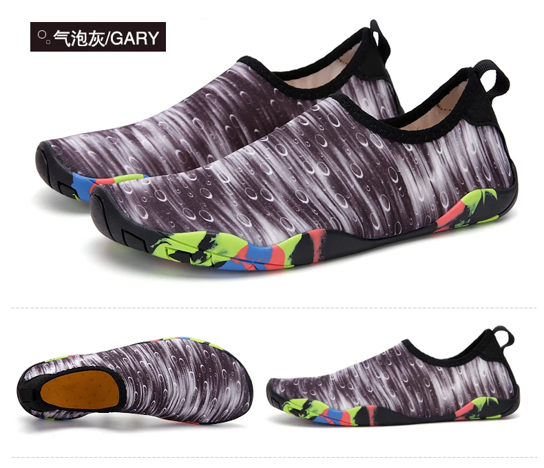 Aqua shoes/Летняя обувь; Мужские дышащие пляжные тапочки; обувь для взрослых; женская обувь для плавания; носки для дайвинга; Tenis Masculino