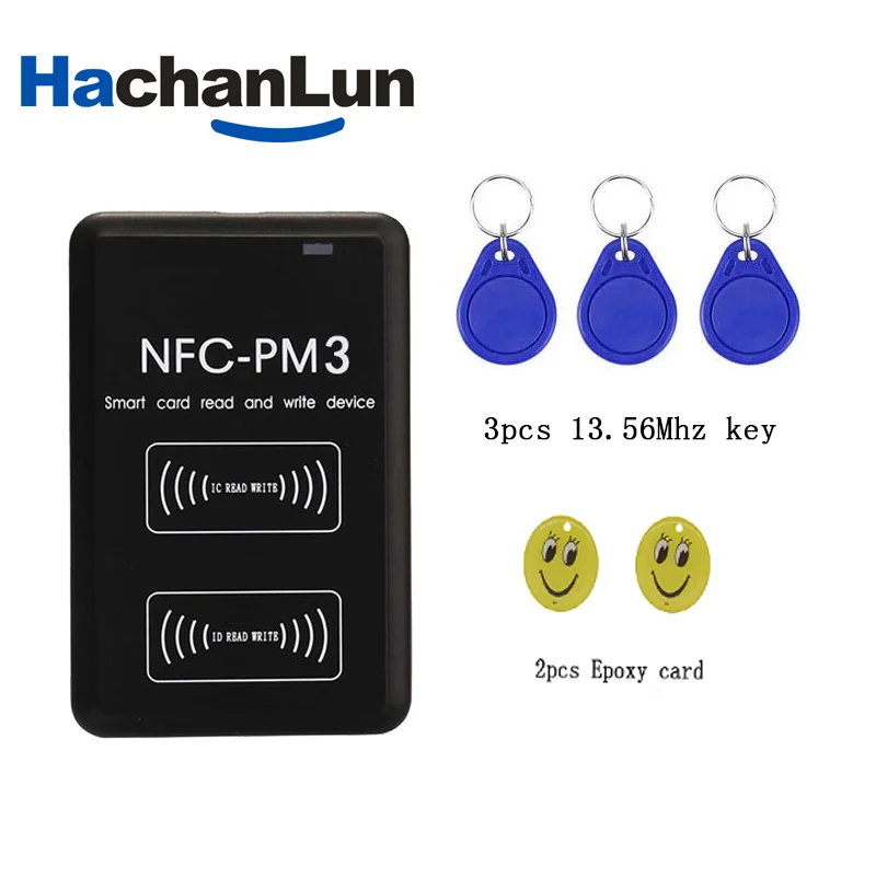 Записывающее устройство PM3 RFID поддержка 13 56 МГц брелоки IC копировальный аппарат