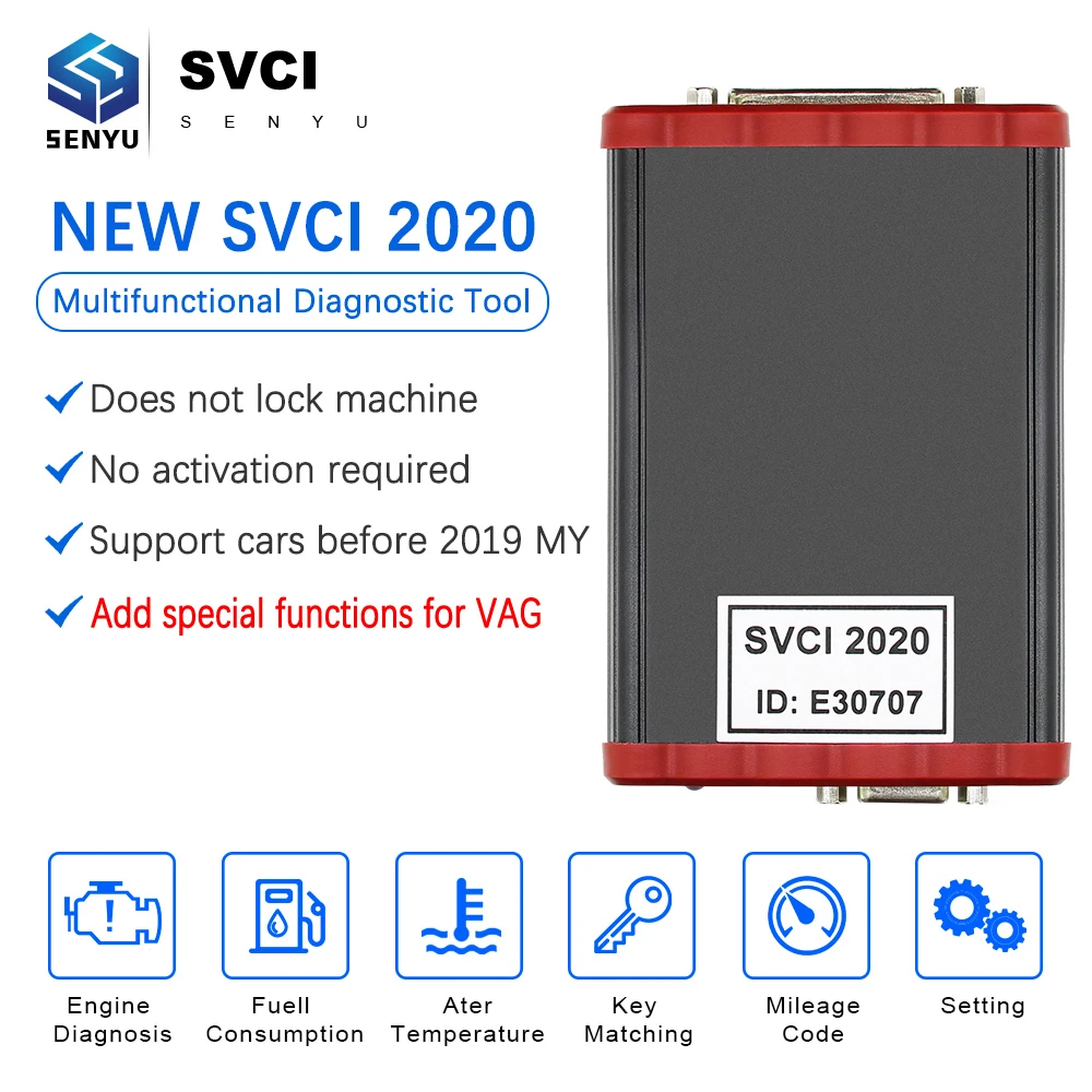 Полный SVCI V2020 Abrites не ограничена 2019 V2019 VVDI2 SVDI AVDI OBD OBD2 ключ программатор системного