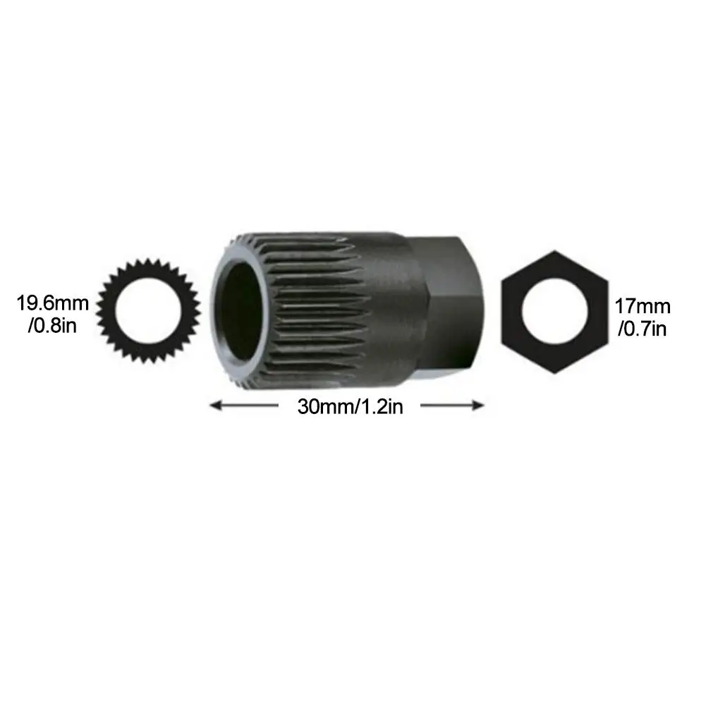 Новый инструмент для снятия шкива генератора Volkswagen Audi Mercedes-Benz BMW Volvo Land Rover Golf PASSAT |