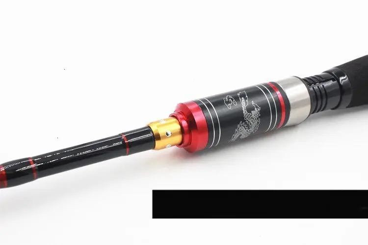 М МОЩНОСТЬ 4-12lb вес лески 7-28 г вес приманки карбоновое тело Литье удочка 2,1 М удочка для ловли кальмара щуки